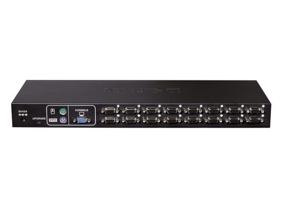 D-Link PS2/USB 8/16 Port Combo KVM Switch (KVM-450/E) - Image 2