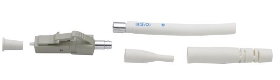 Excel Enbeam Optical Fibre Connector - LC Multimode Duplex - Beige (200-352)