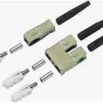 Excel Enbeam Optical Fibre Connector - SC Multimode - Beige (200-358)