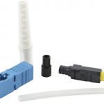 Excel Excel SC SIMP Singlemode Hot Melt Connector White Boot (203-013)