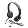 Logitech H600 Wireless Headset With USB Receiver - Black - Image 2
