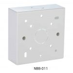 D-Link Back Box For Single, Dual Faceplate - 86*86*32 mm - Square - White Color (NBB-011)