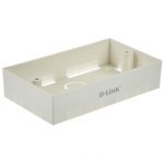 D-Link Back Box For Quad Faceplate - 146*86*32 mm - Rectangle - White Color (NBB-111)