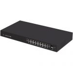 Ubiquiti Networks EdgeSwitch 16-Port 150-Watt Managed PoE+ Gigabit Switch with SFP (ES-16-150W)