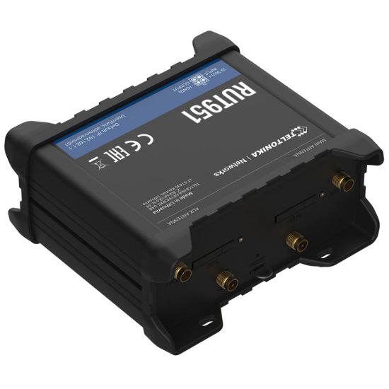 Teltonika RUT955 Router (4G LTE, WiFi, Dual SIM, 1x WAN & 3X LAN 10/100 Mbps, GPS) - Image 2