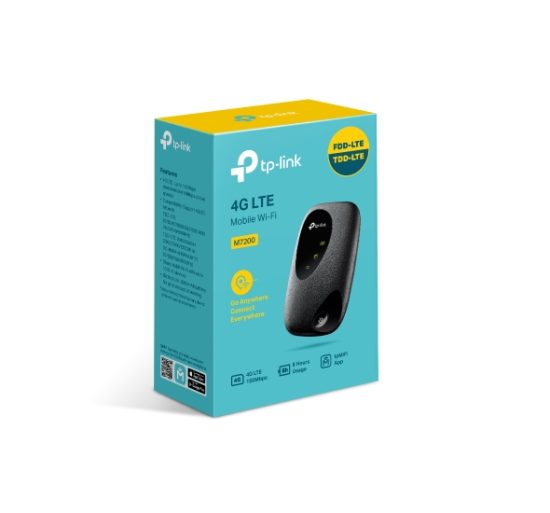 TP-Link M7200 Universal 4G LTE Mobile Wi-Fi – Black - Image 3