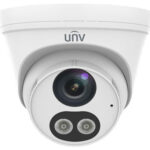 Uniview 2MP HD ColorHunter Fixed Eyeball Dome Network Camera  Built-in Mic - 2.8mm (IPC3612LB-AF28K-WL)