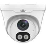 Uniview 4MP ColorHunter Fixed Dual-light Turret Network Camera Built-in Mic & Speaker - 4mm (IPC3614LE-ADF28KC-WL)