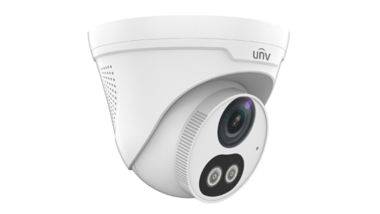 Uniview 4MP ColorHunter Fixed Dual-light Turret Network Camera Built-in Mic & Speaker - 4mm (IPC3614LE-ADF28KC-WL) - Image 2