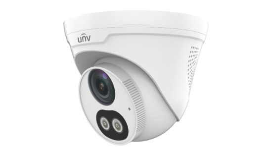 Uniview 4MP ColorHunter Fixed Dual-light Turret Network Camera Built-in Mic & Speaker - 4mm (IPC3614LE-ADF28KC-WL) - Image 3