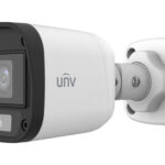 Uniview 2MP ColorHunter Fixed Bullet Analog Camera with Built-in Mic - 2.8mm (UAC-B112-AF28-W)