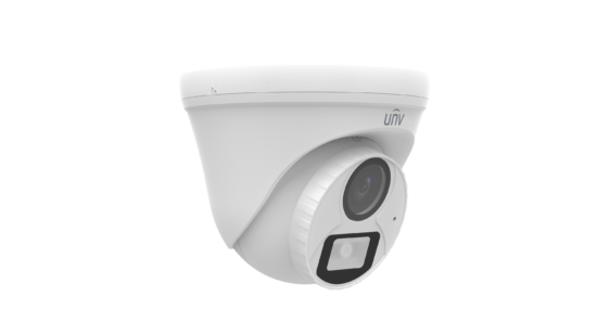 Uniview 2MP ColorHunter Fixed Turret Dome Analog Camera with Built-in Mic - 2.8mm (UAC-T112-AF28-W) - Image 2